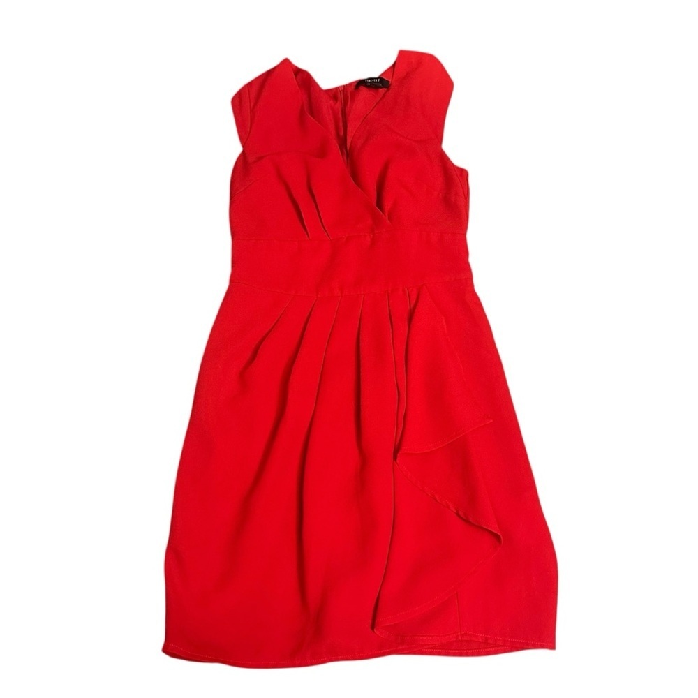 Forever 21 Bold Red Midi Dress